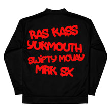 Load image into Gallery viewer, Long Story Longer Graffiti Bomber Jacket